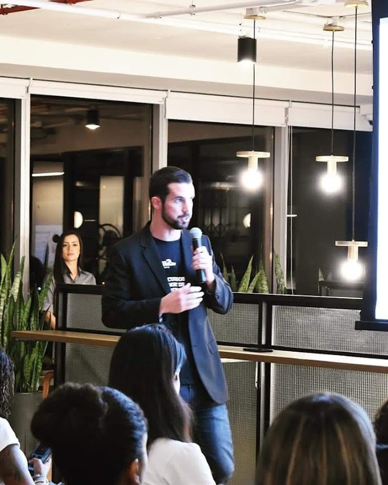 Palestra no WeWork